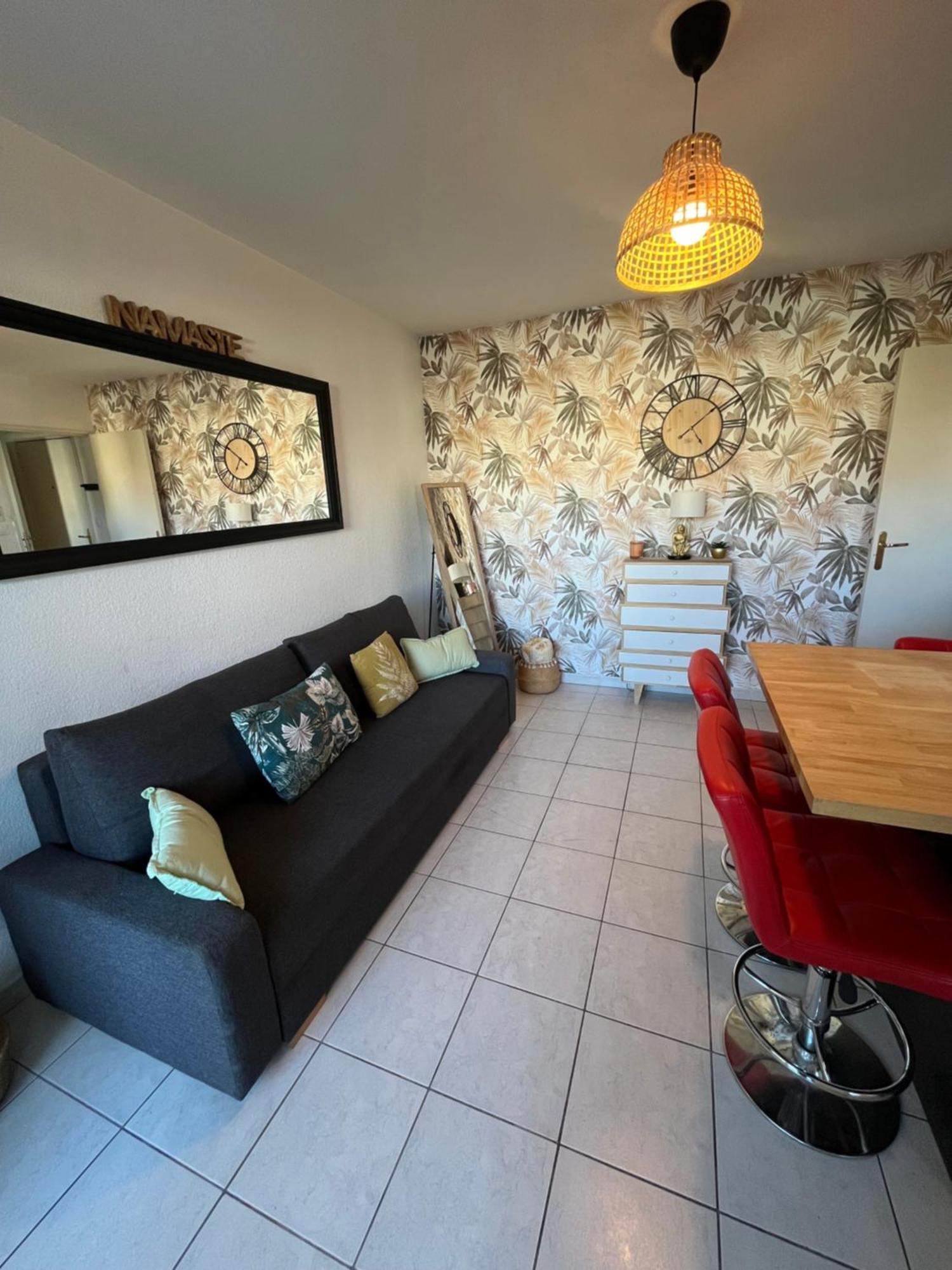 Joli T2/ Tram/ Clim/ Parking/ Wifi/ Piscine Daire Montpellier Dış mekan fotoğraf