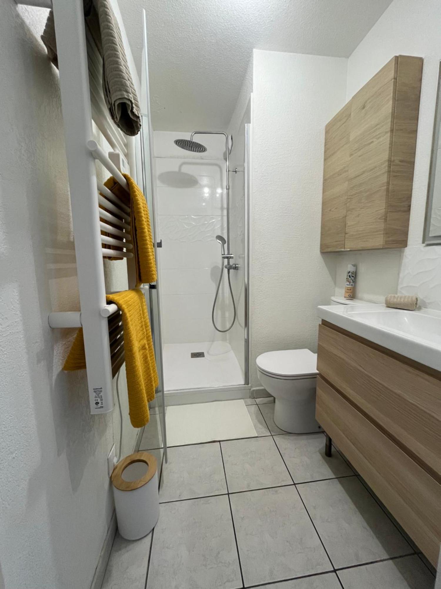 Joli T2/ Tram/ Clim/ Parking/ Wifi/ Piscine Daire Montpellier Dış mekan fotoğraf