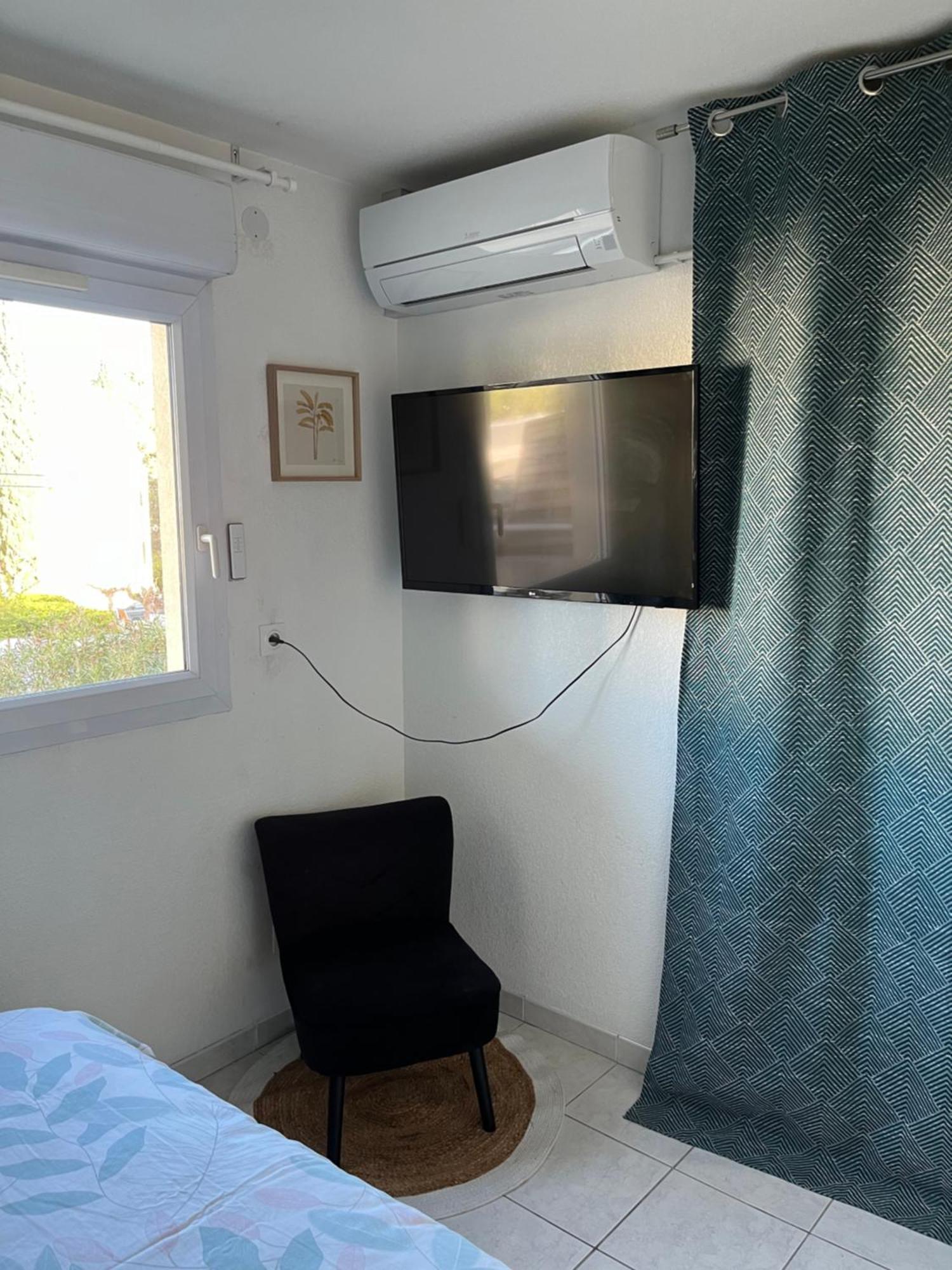 Joli T2/ Tram/ Clim/ Parking/ Wifi/ Piscine Daire Montpellier Dış mekan fotoğraf